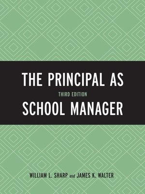 cover image of The Principal as School Manager